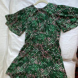 Topshop Open Back dress